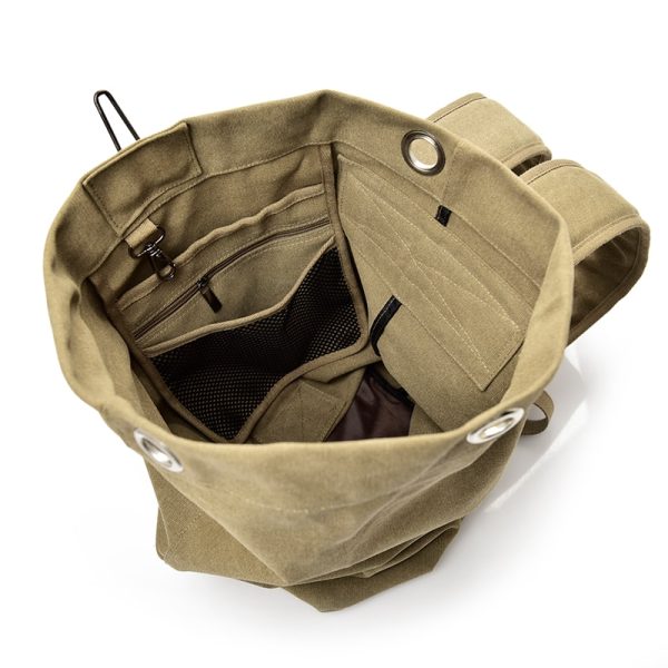 Men's Large Capacity Laconic Tactical Style Backpack - Image 7