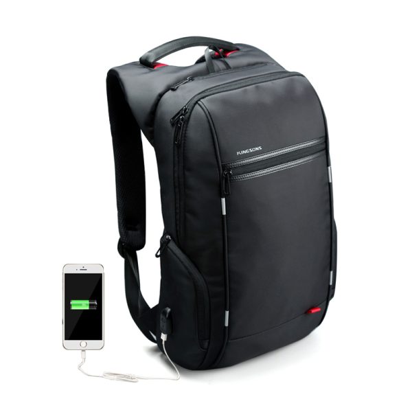 Travel Laptop Backpack with USB Charger - Image 4