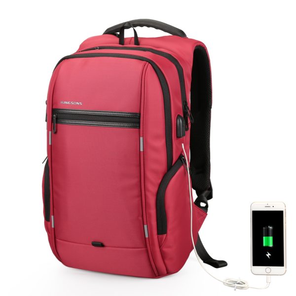 Travel Laptop Backpack with USB Charger - Image 5