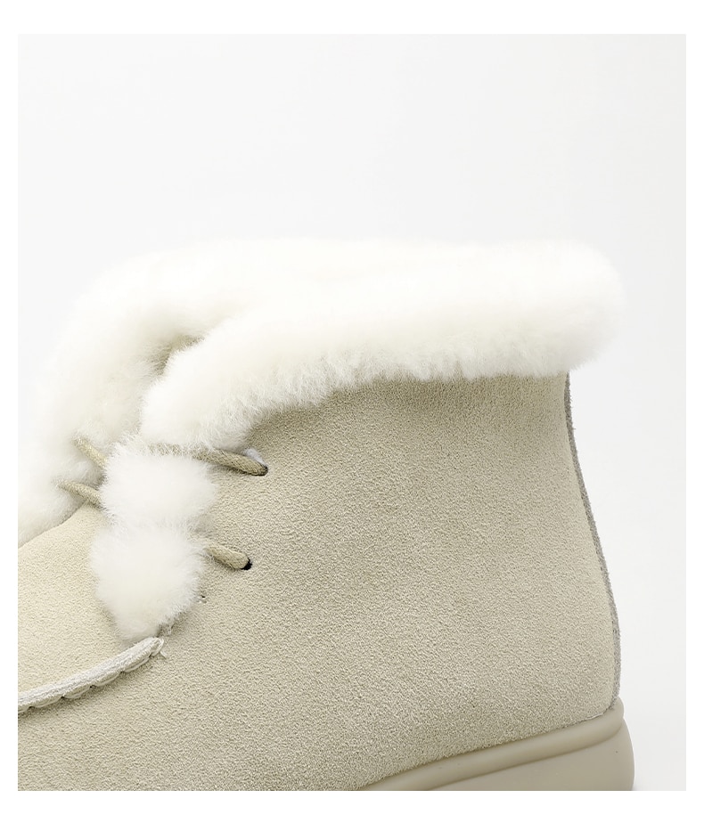 Women's Winter Snow Boots with Short Plush