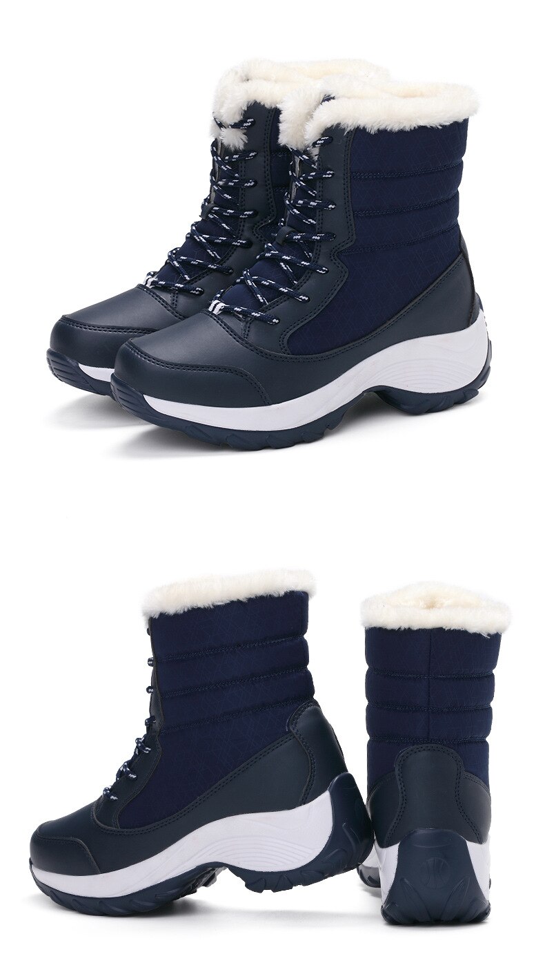 Women's Waterproof Warm Ankle Boots