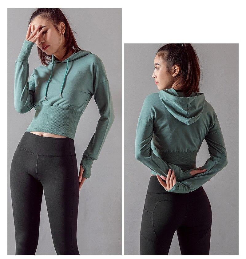 Women's Tummy Control Sports Hoodie