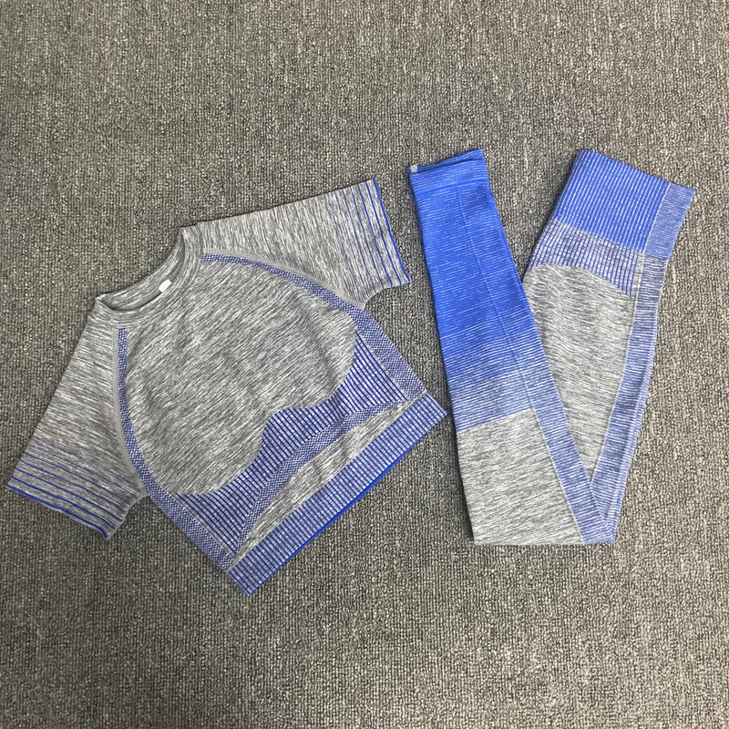 short blue set 2pcs