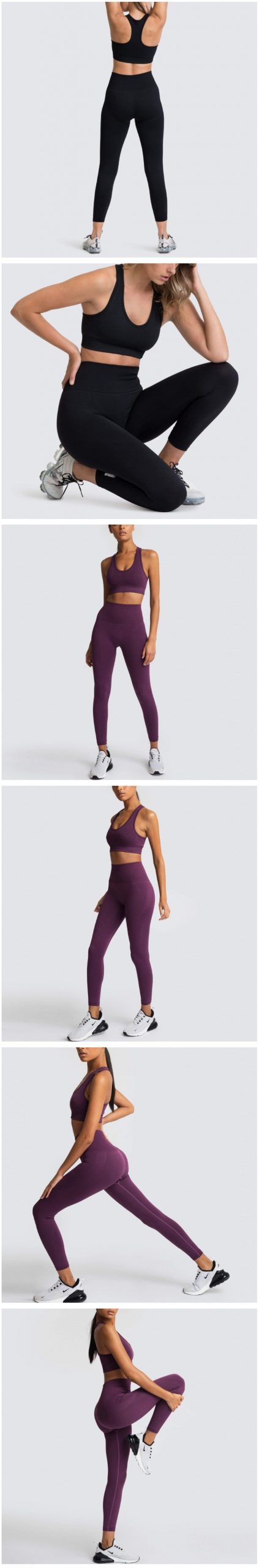 Women's Yoga Seamless Sportswear Set