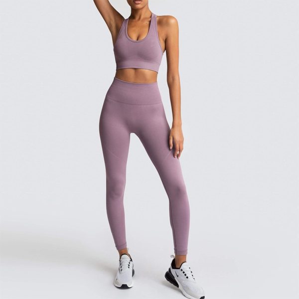 Women's Yoga Seamless Sportswear Set - Image 6