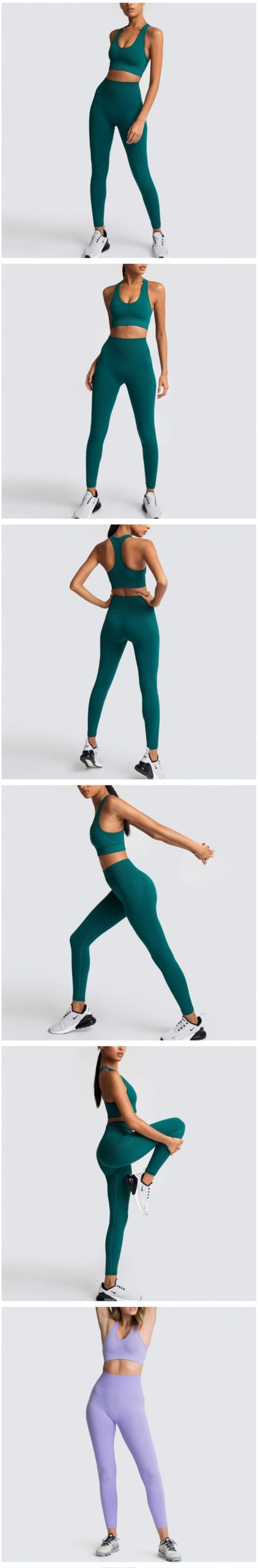 Women's Yoga Seamless Sportswear Set