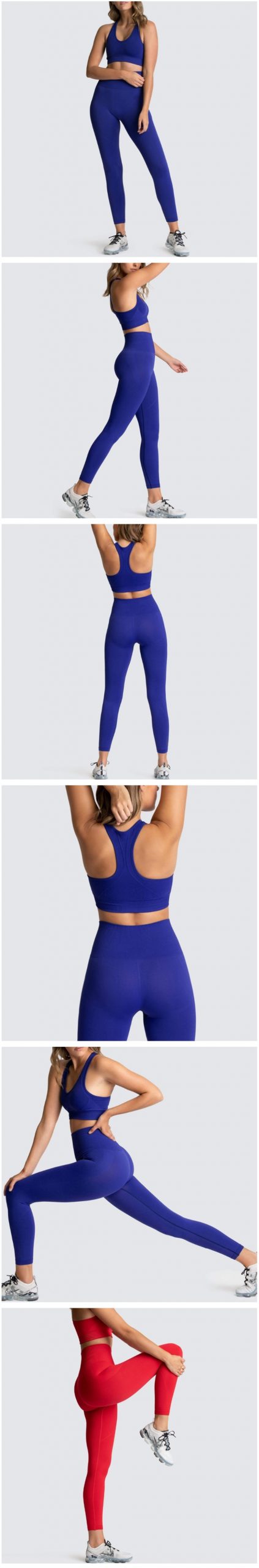 Women's Yoga Seamless Sportswear Set