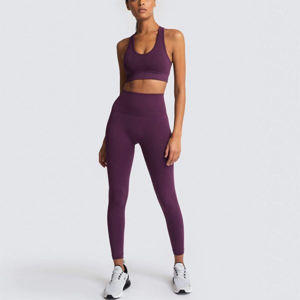 Women's Yoga Seamless Sportswear Set - Image 5