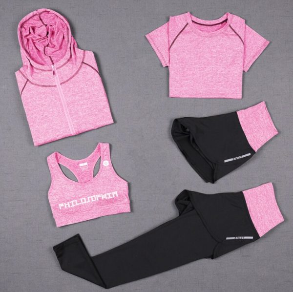 Women's Breathable Sports Clothing Set - Image 6