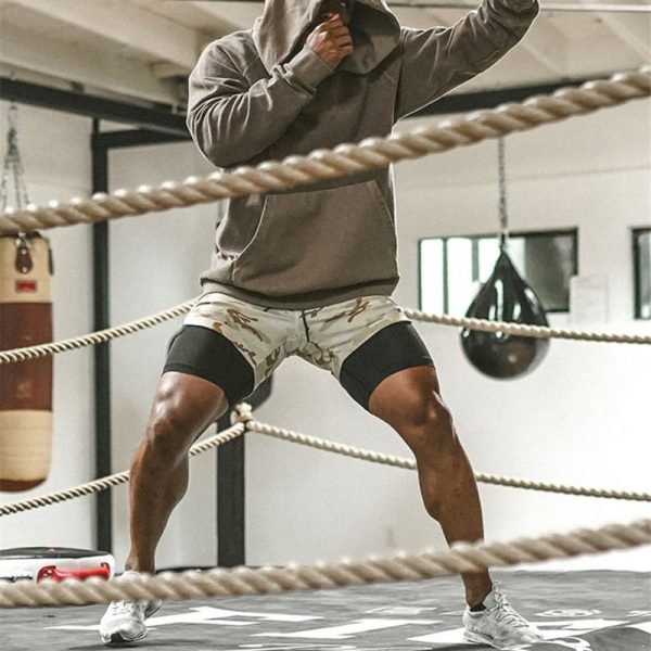 Men's Camouflage Printed Running Shorts - Image 7