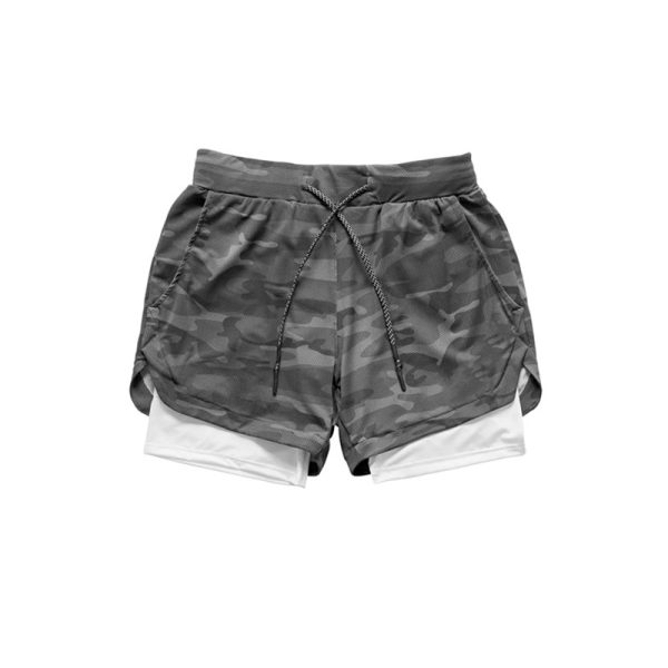 Men's Camouflage Printed Running Shorts - Image 4