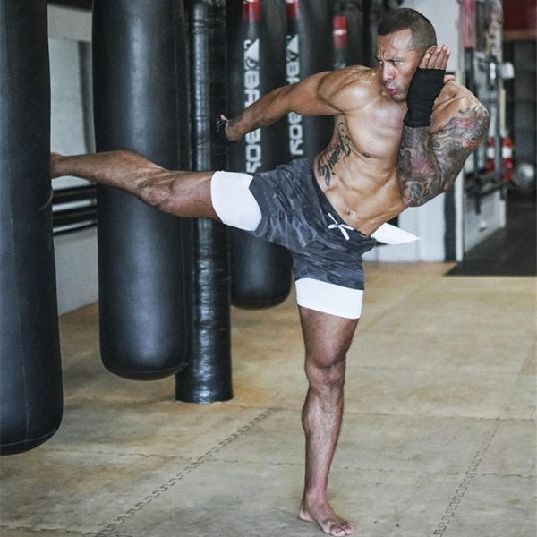 Men's Camouflage Printed Running Shorts - Image 5