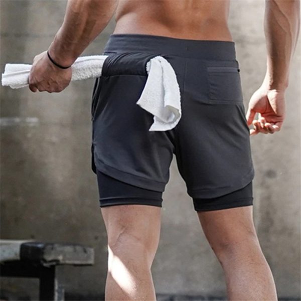 Men's Camouflage Printed Running Shorts - Image 6