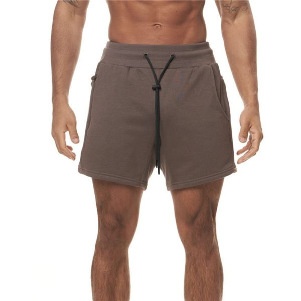 Men's Solid Color Sport Shorts - Image 4