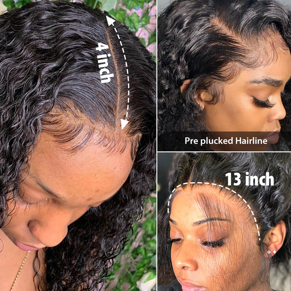 Deep Wave Human Hair Wig