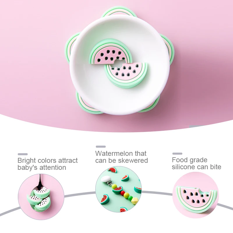 Fruit Shaped Baby Teether 5 Pcs Set