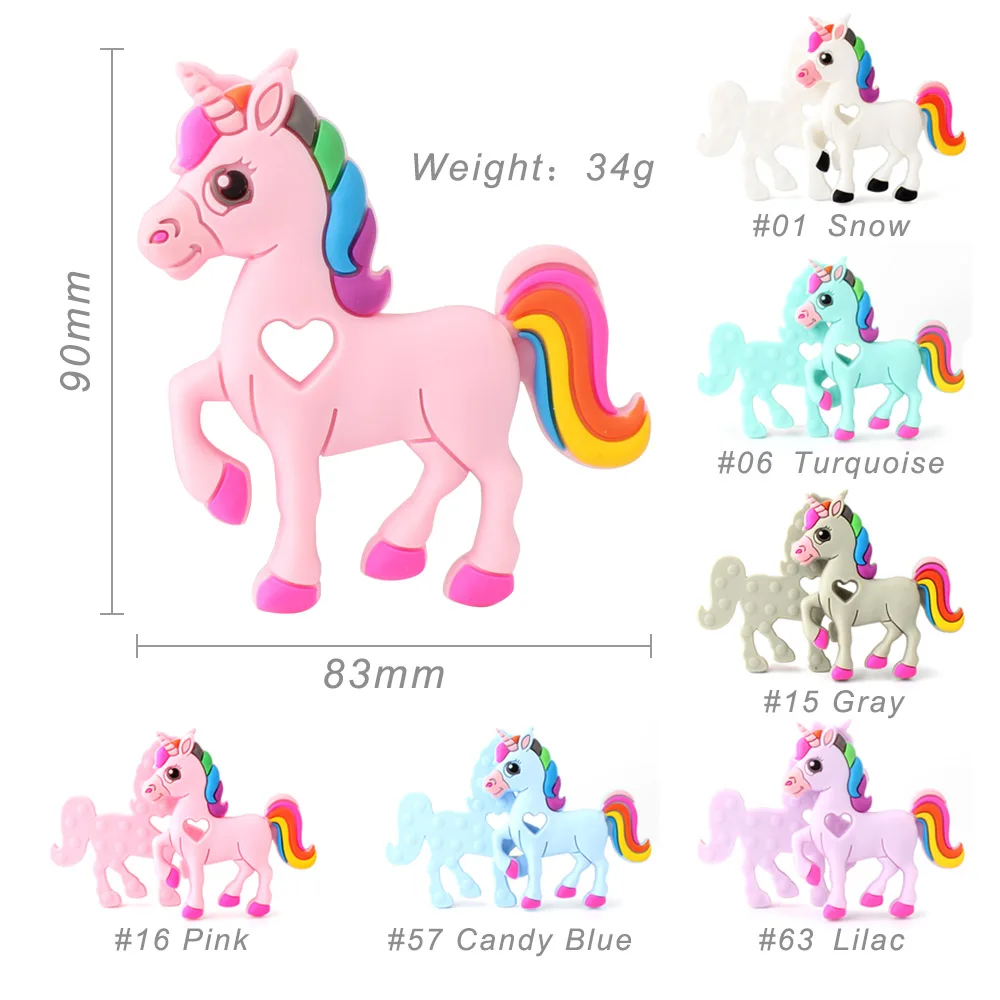Unicorn Baby Teether
