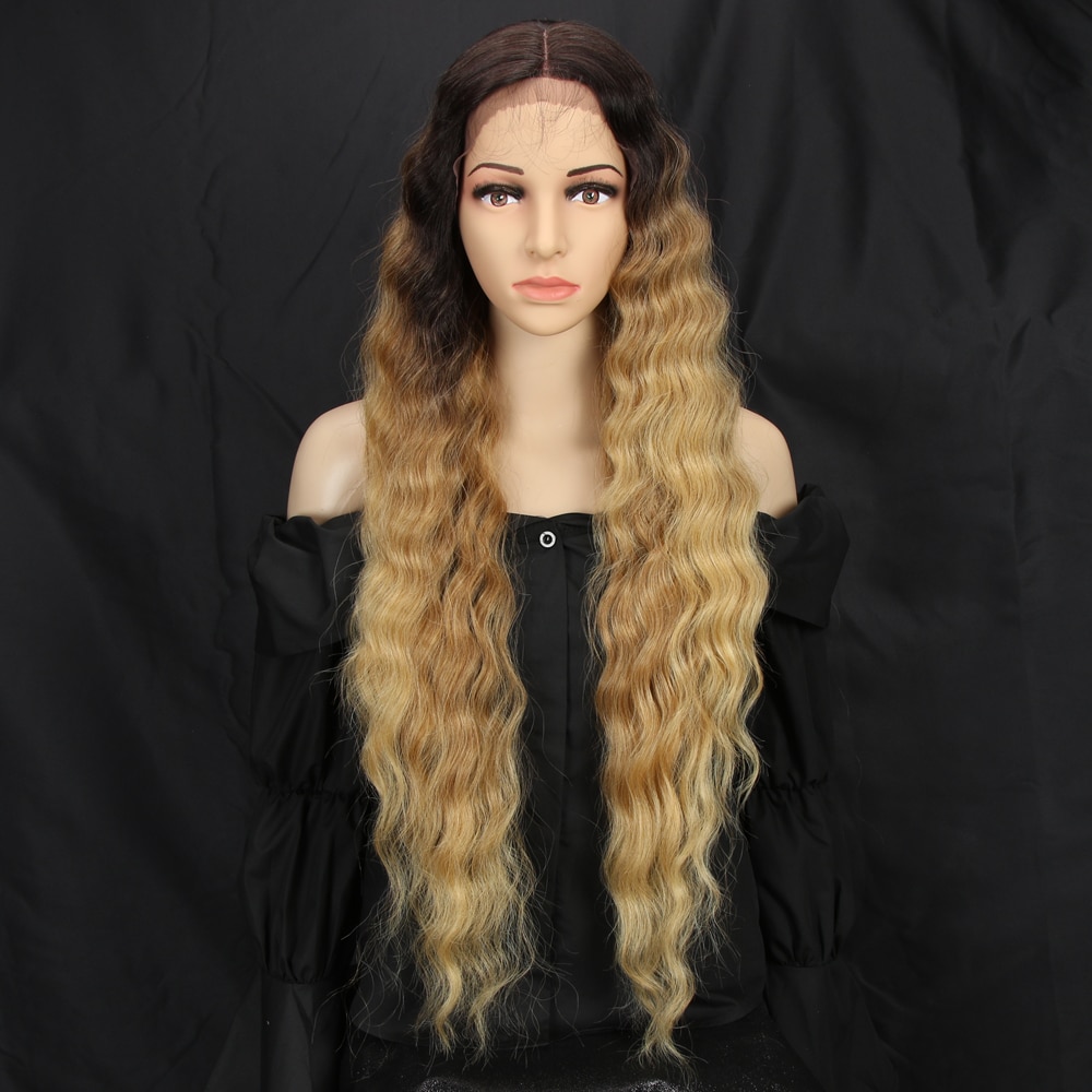 Lace Front Deep Wave Ombre Wig