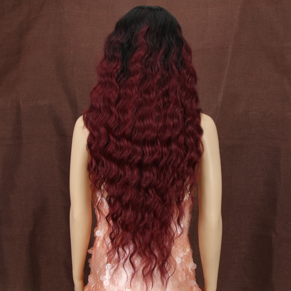 Lace Front Deep Wave Ombre Wig