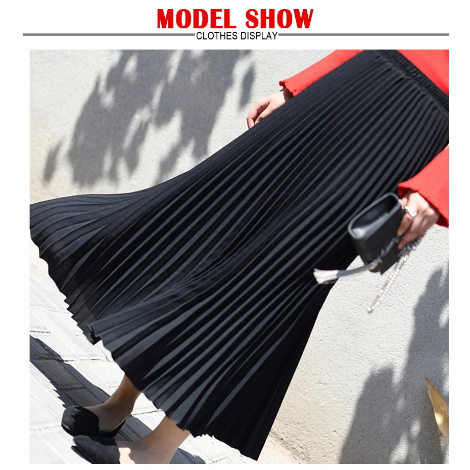 Women's Maxi Solid Skirt