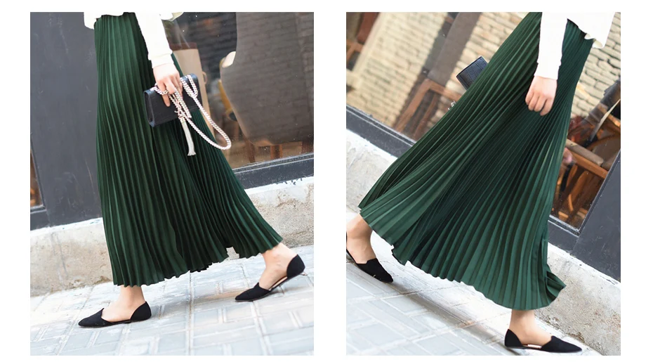 Women's Maxi Solid Skirt
