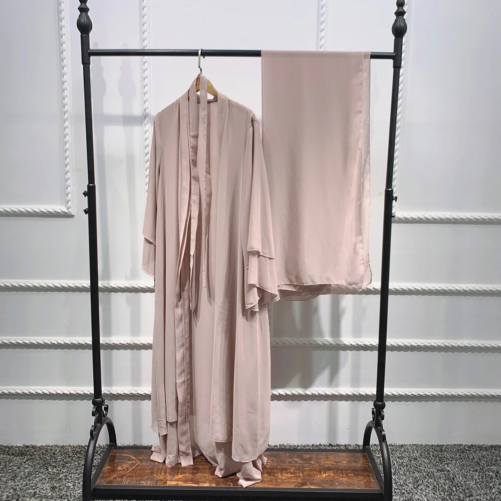 Women's Muslim Chiffon Abaya