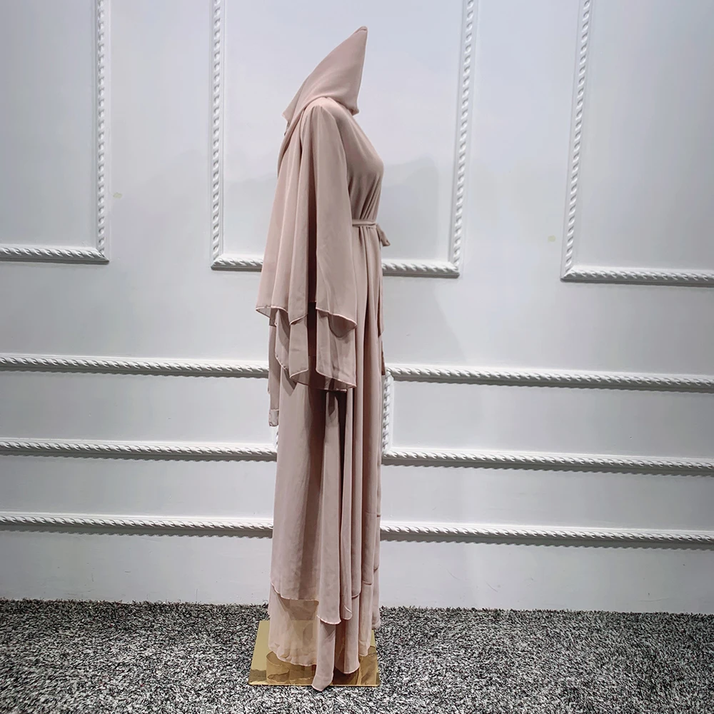 Women's Muslim Chiffon Abaya