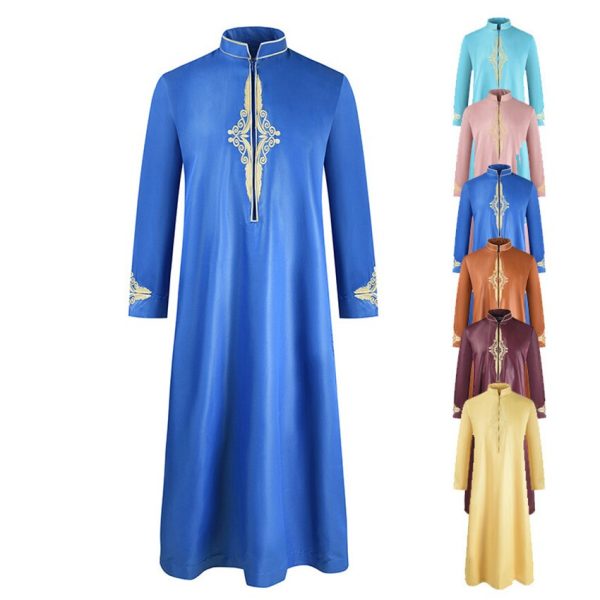 Men's Fashion Muslim Thobe - Image 6