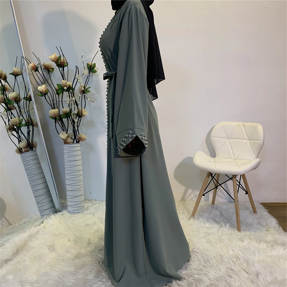 Women's Muslim Solid Kaftan