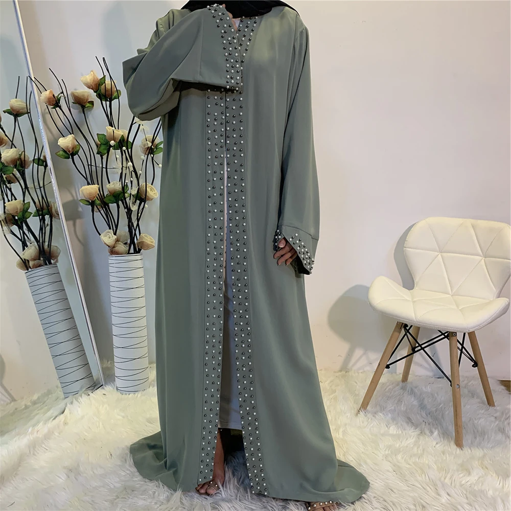 Women's Muslim Solid Kaftan