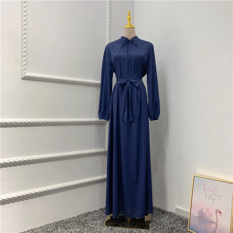 Women's Muslim Satin Abaya