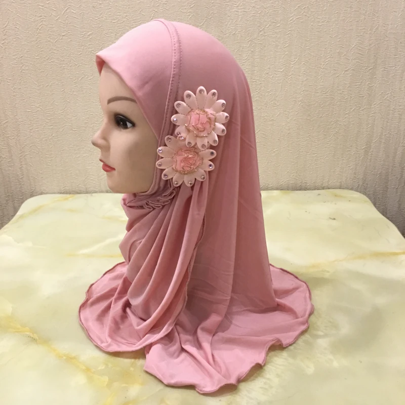 Girl's Cute Floral Hijab