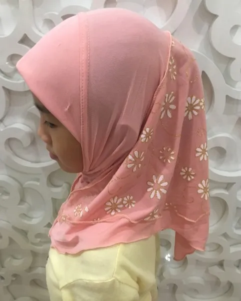 Girl's Flower Head Scarf