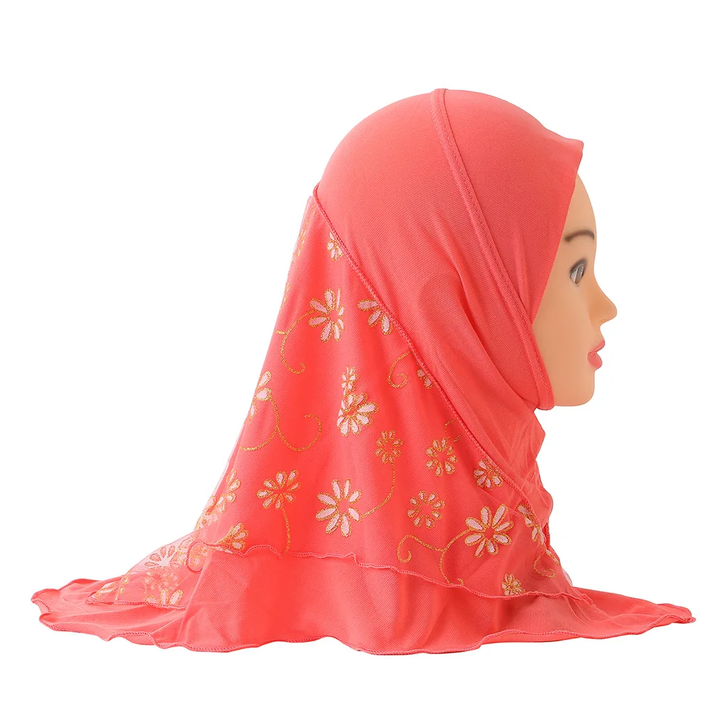 Girl's Flower Head Scarf