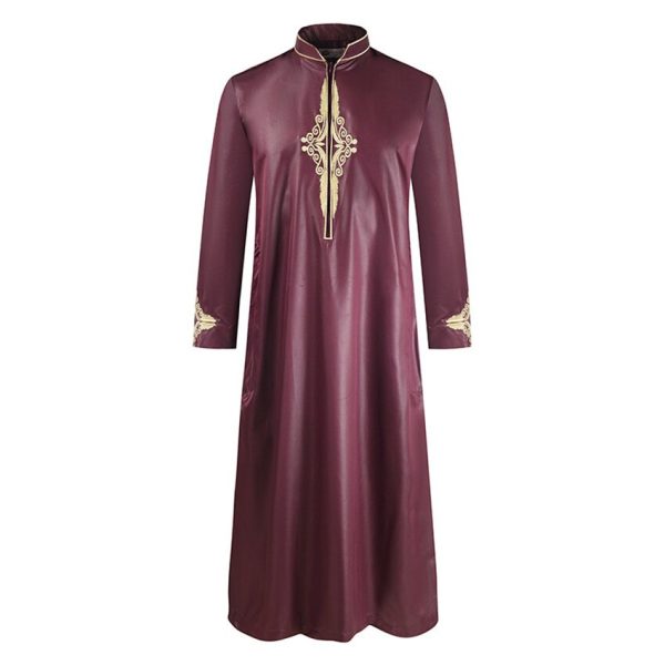 Classic Muslim Long Thobe - Image 8