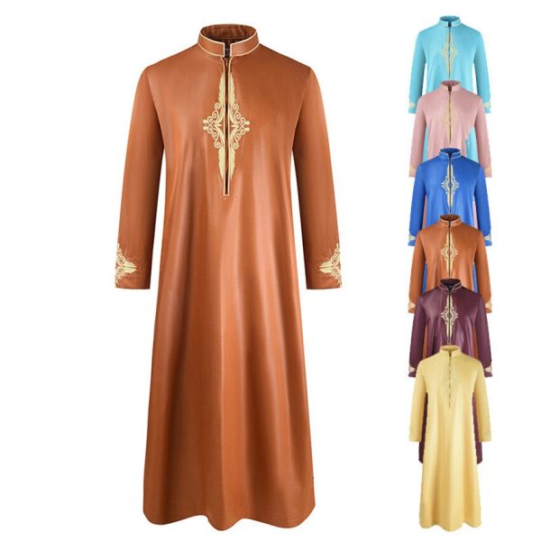 Classic Muslim Long Thobe - Image 7