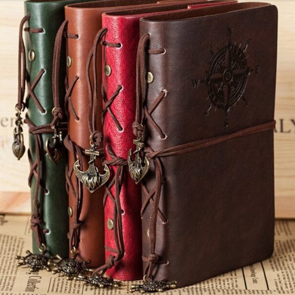 Elegant Vintage Leather Journal - Image 3