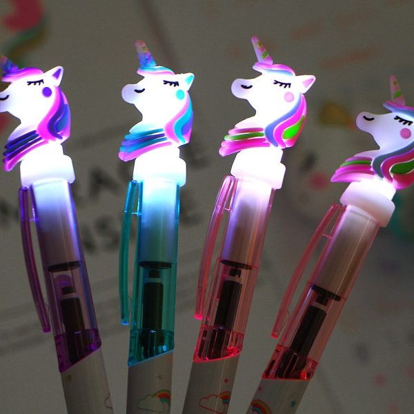 Creative Cartoon Light Unicorn Pen - Image 6