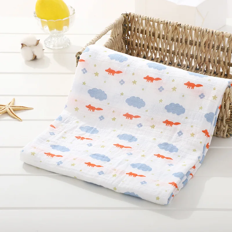 Baby Cotton Muslin Swaddle Blanket