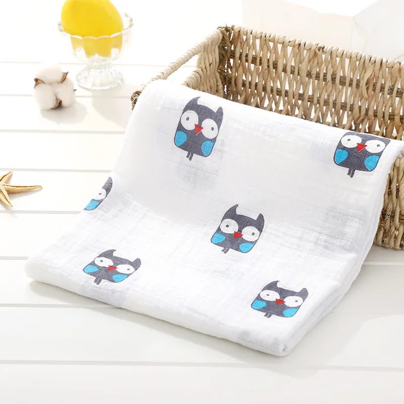 Baby Cotton Muslin Swaddle Blanket