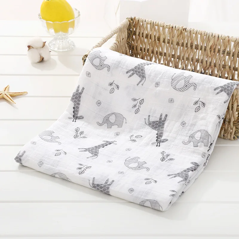 Baby Cotton Muslin Swaddle Blanket