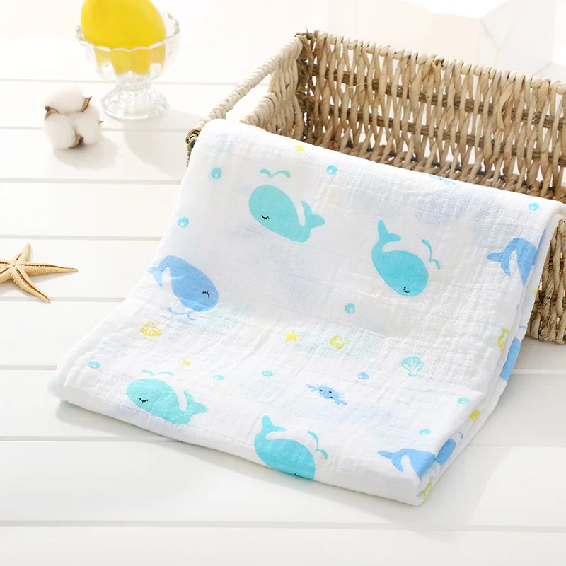 Baby Cotton Muslin Swaddle Blanket