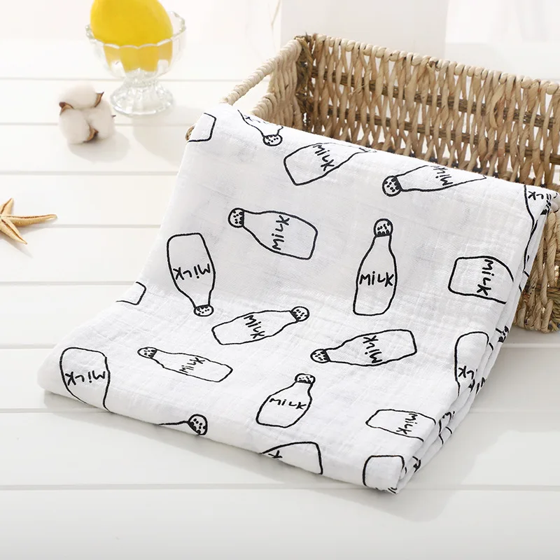 Baby Cotton Muslin Swaddle Blanket