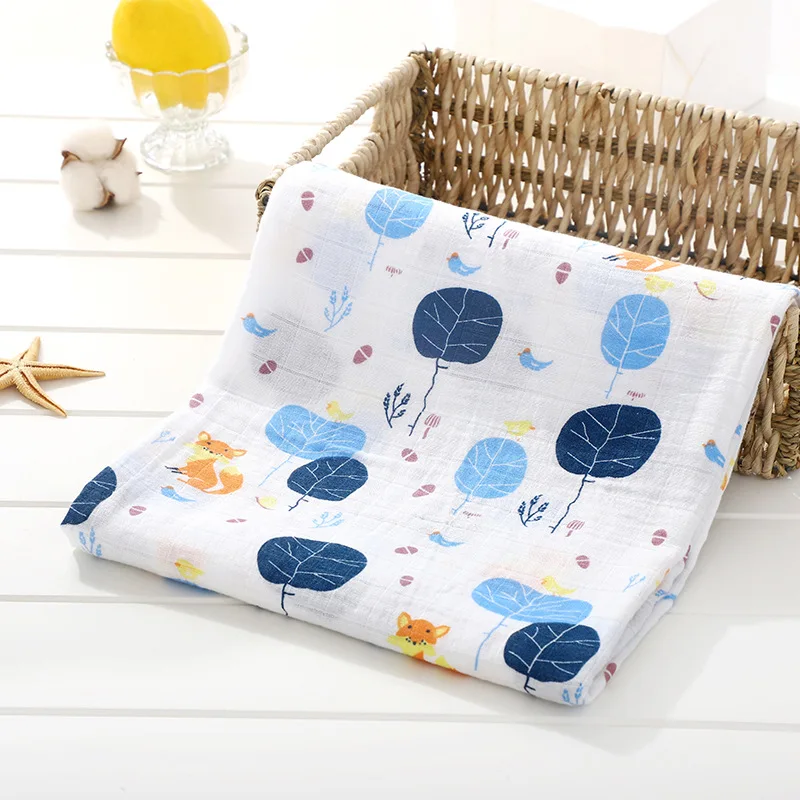 Baby Cotton Muslin Swaddle Blanket