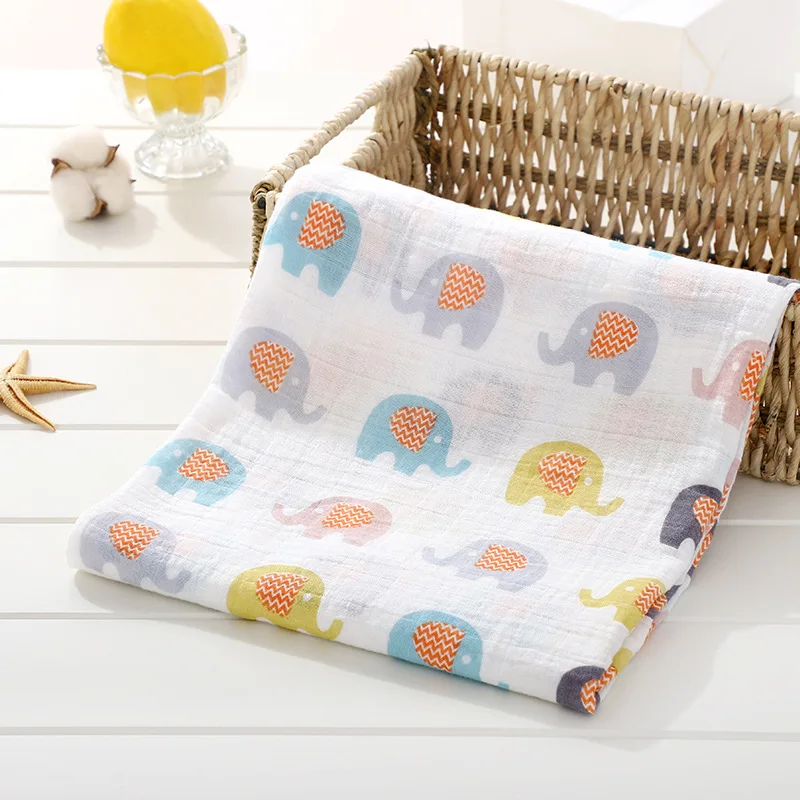 Baby Cotton Muslin Swaddle Blanket