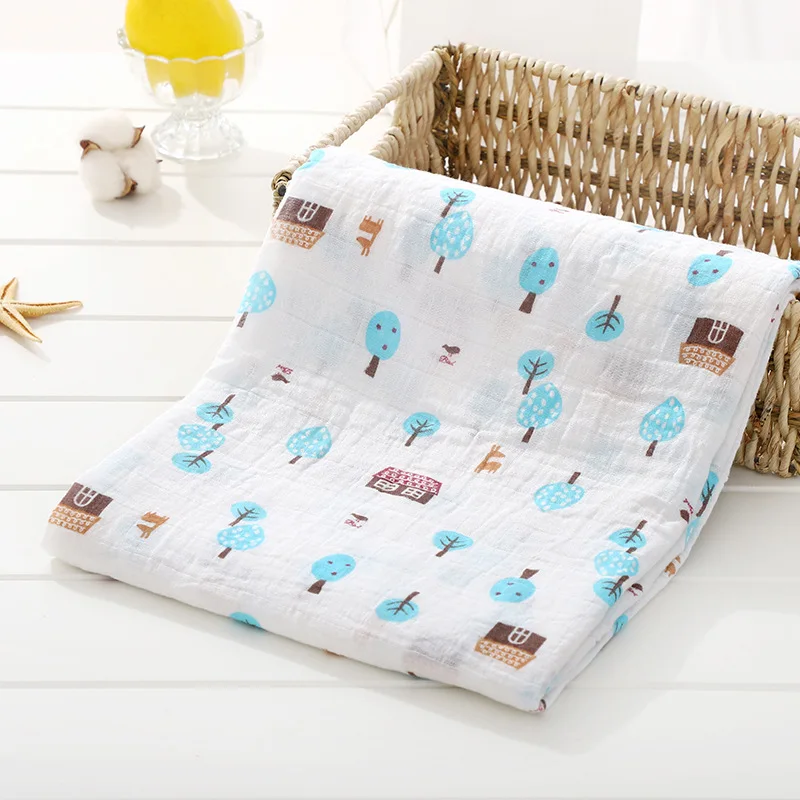 Baby Cotton Muslin Swaddle Blanket