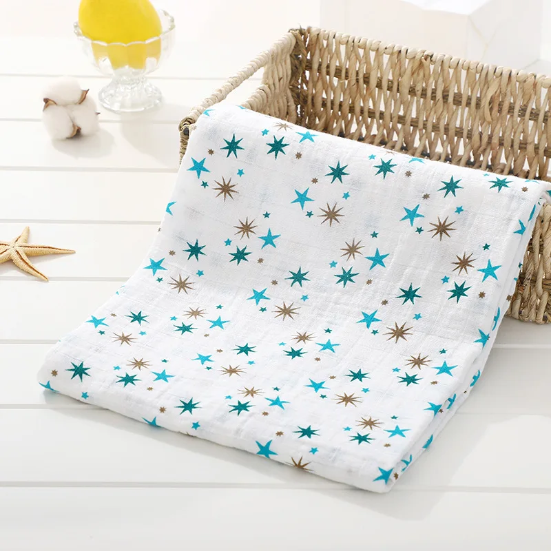 Baby Cotton Muslin Swaddle Blanket