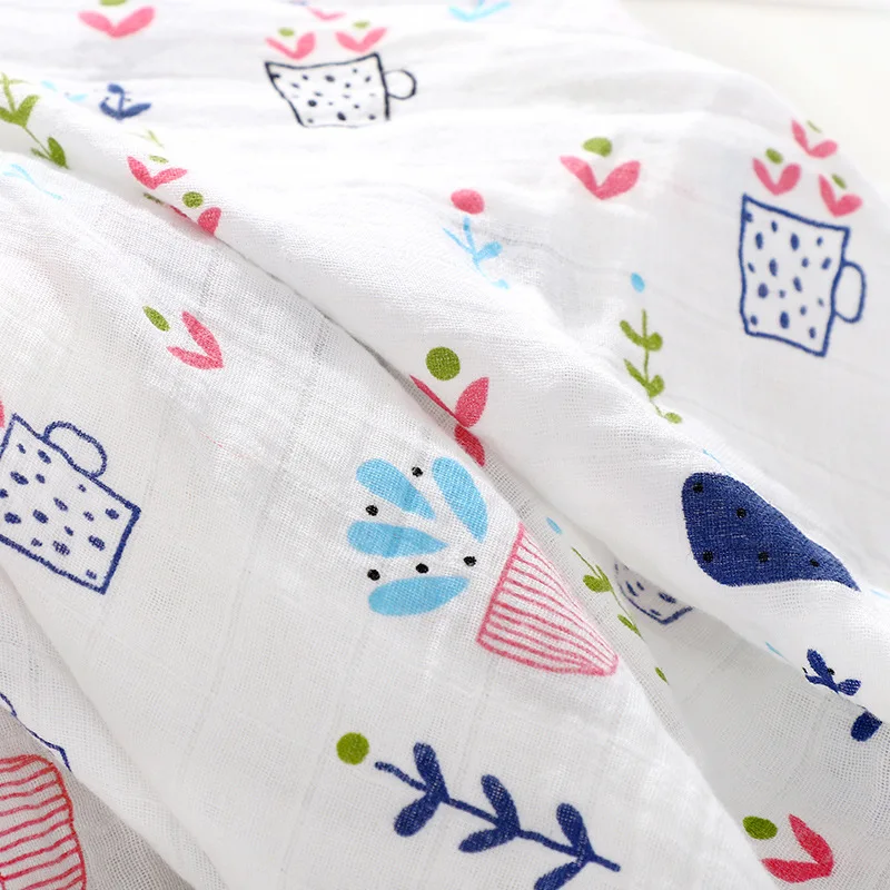 Baby Cotton Muslin Swaddle Blanket