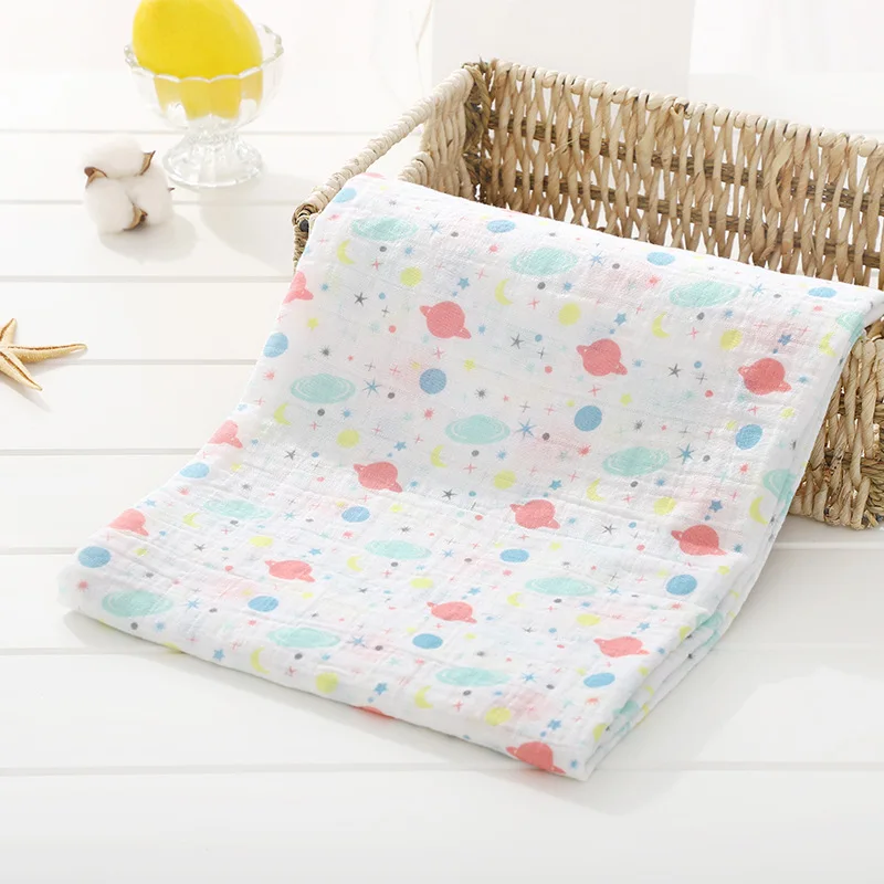 Baby Cotton Muslin Swaddle Blanket