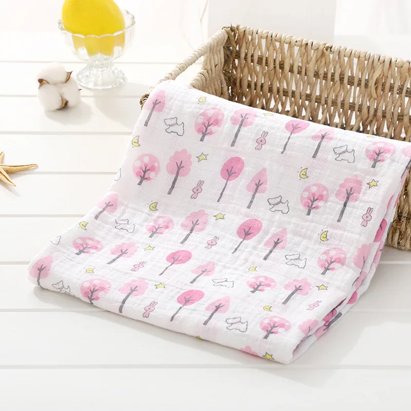 Baby Cotton Muslin Swaddle Blanket